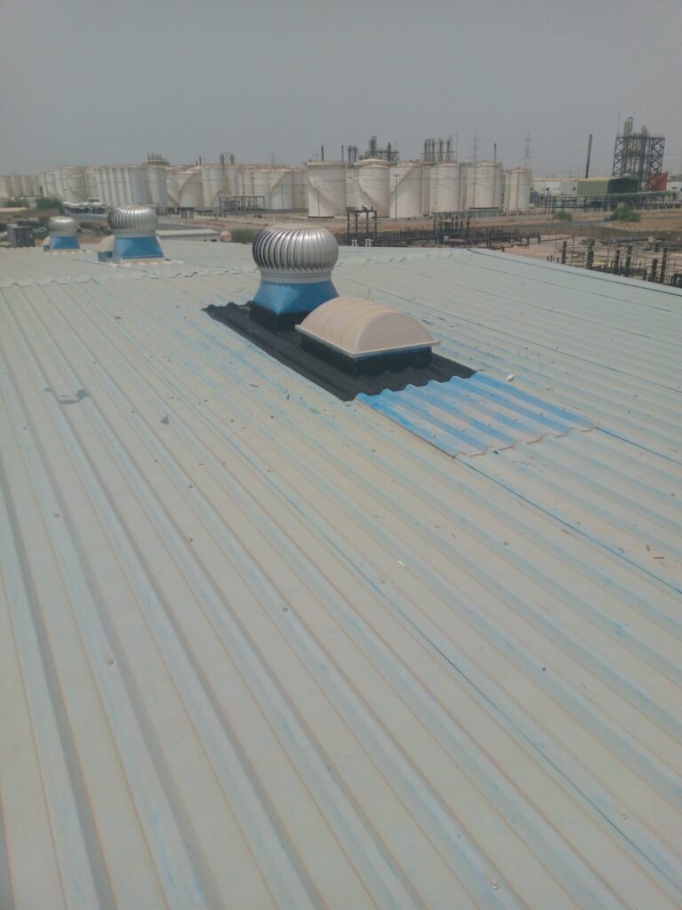 Wind Ventilators Waterproofing